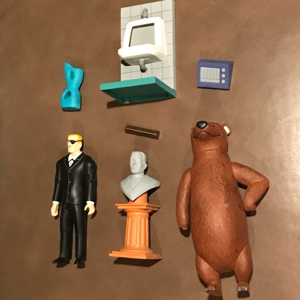 Palisades Adult Swim Harvey Birdman Phil and Bear Loose